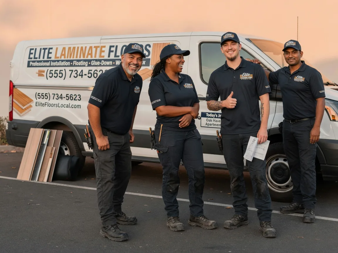 Laminate flooring installation company in Arlington, IN